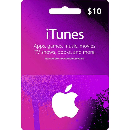 Apple iTunes Gift Card 10 USD (USA)