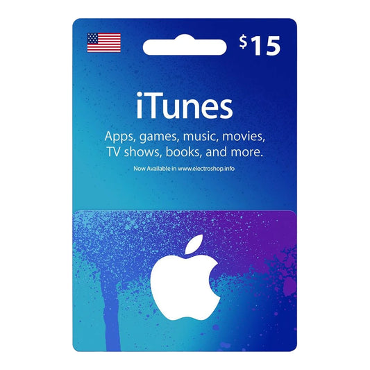 Apple iTunes Gift Card 15 USD (USA)