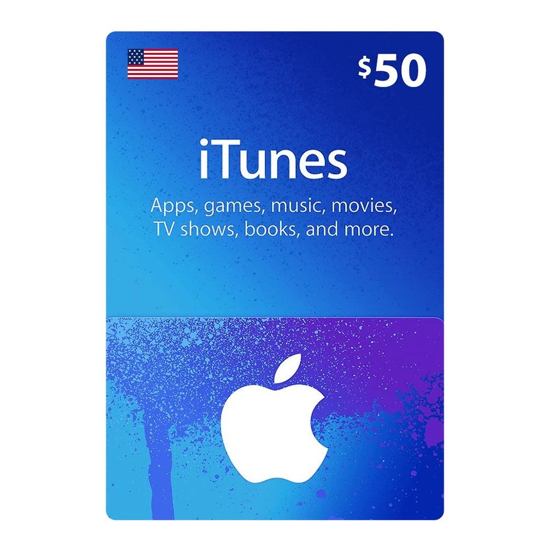 Apple iTunes Gift Card 50 USD (USA)