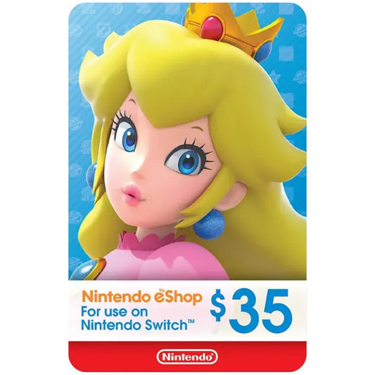 Nintendo eShop Digital Gift Card – 35 USD (USA)