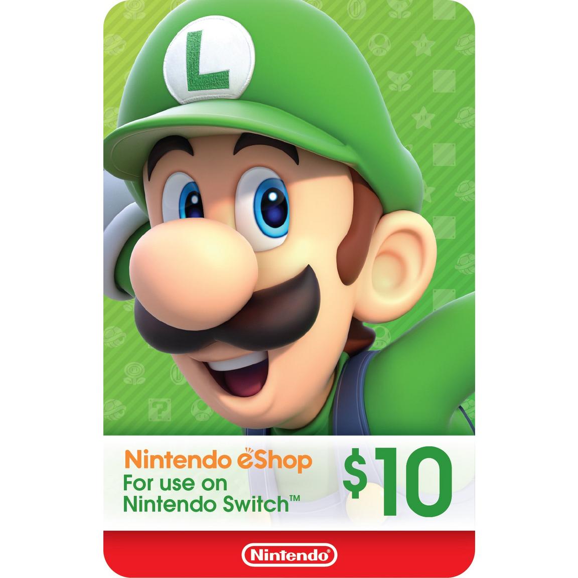 Nintendo eShop Digital Gift Card – 10 USD (USA)