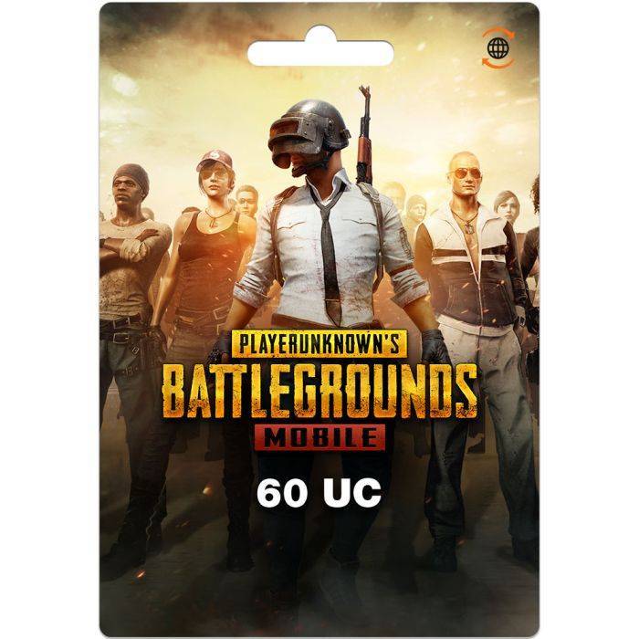 PUBG Mobile UC Digital Gift Card – 60 UC