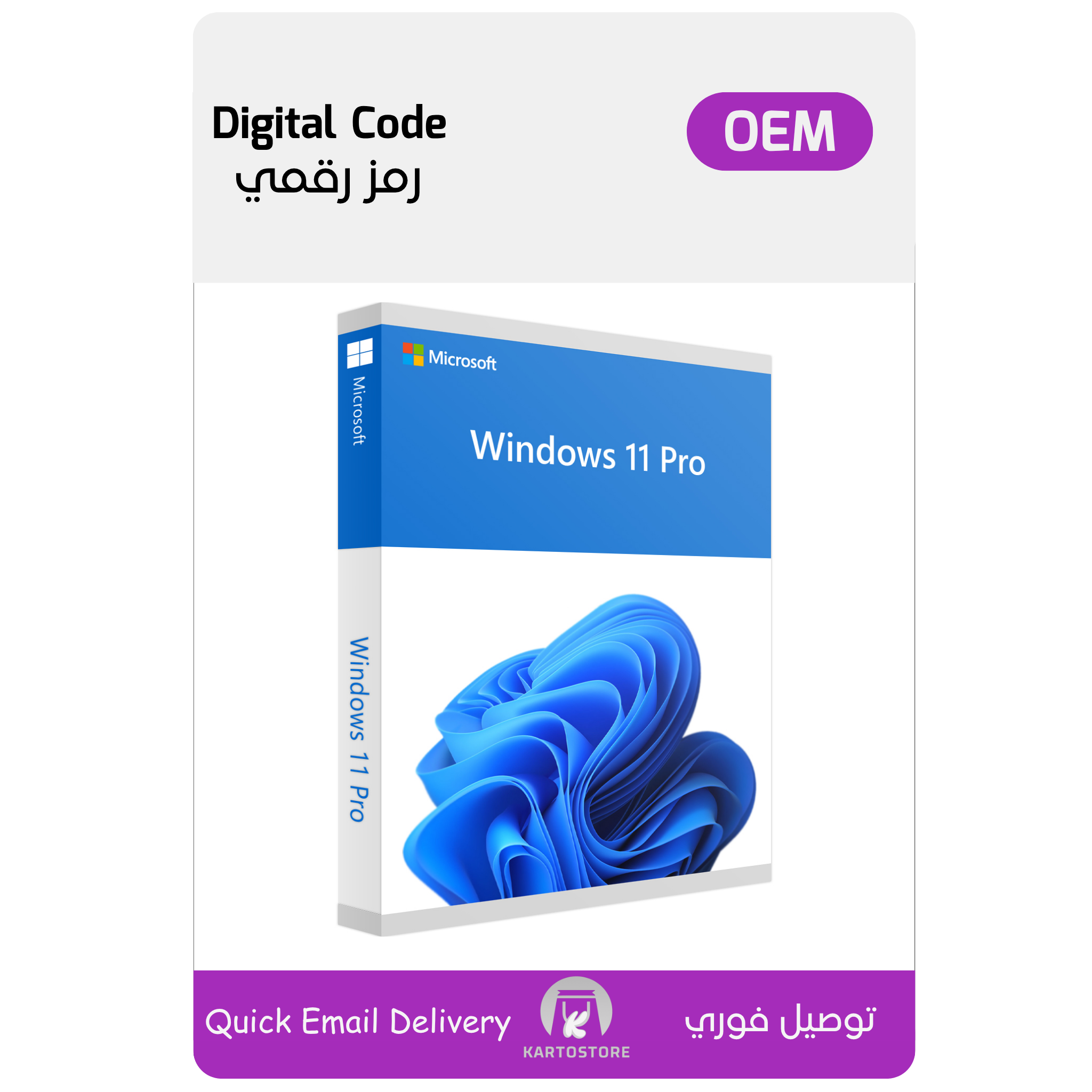 Windows 11 Pro OEM CD Key – Lifetime License